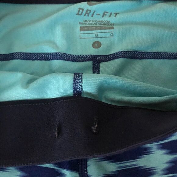 NIKE Essential Dri Fit Stay Warm Running Tights (799154-455) - Picture 8 of 11